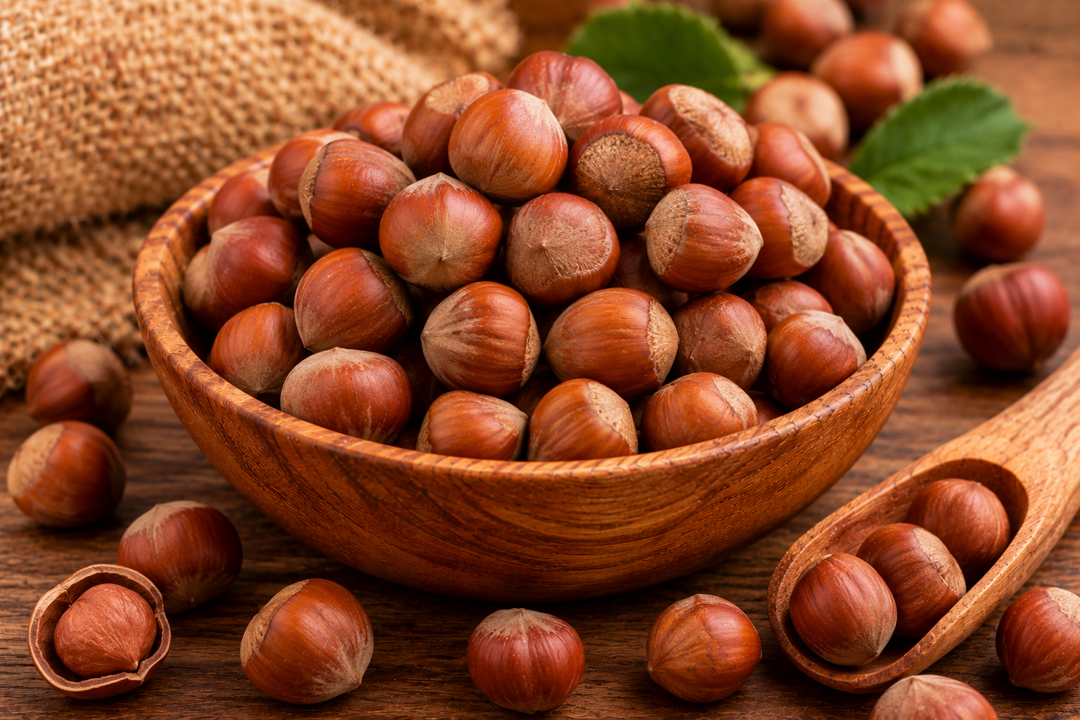 Red Hazelnuts